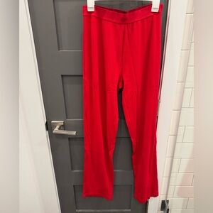 Skims rib cotton blend lounge pant size S